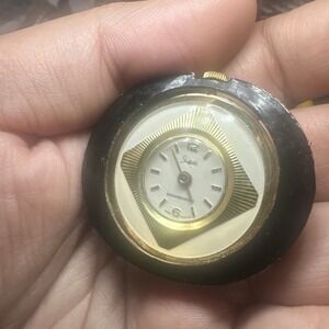Works VTG Sheffield Shockprotected Swiss Made Manual Wind‎ Pocket Watch - Runs